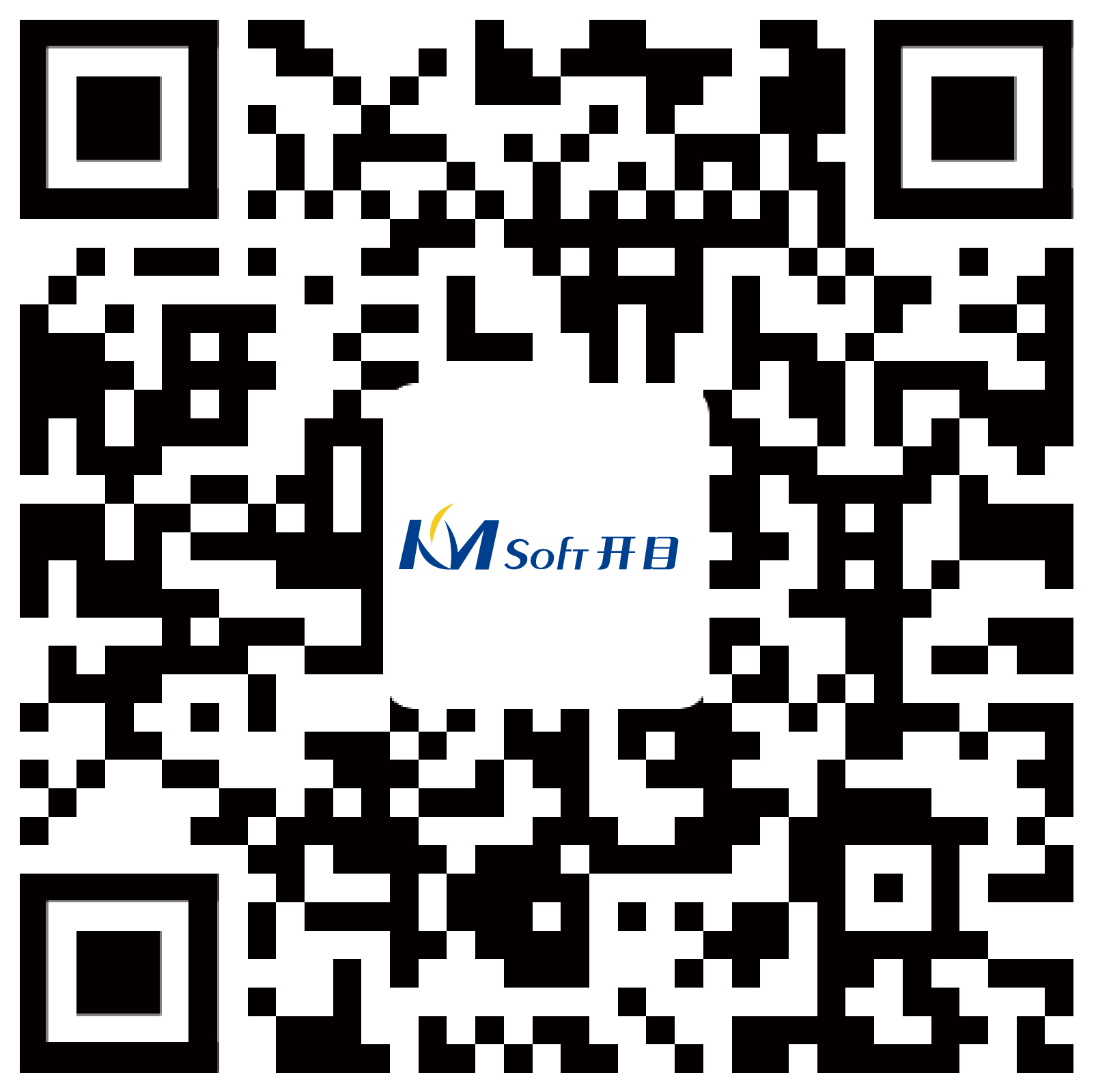 開(kāi)目公眾號(hào)二維碼